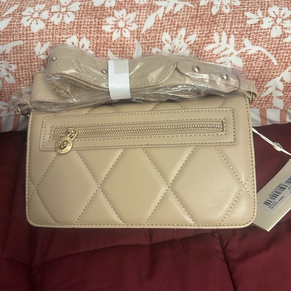 Valentino Orlandi Cream Quilted Clutch - Picture 4 of 5